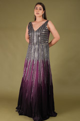 Purple Sequin Gown263 video